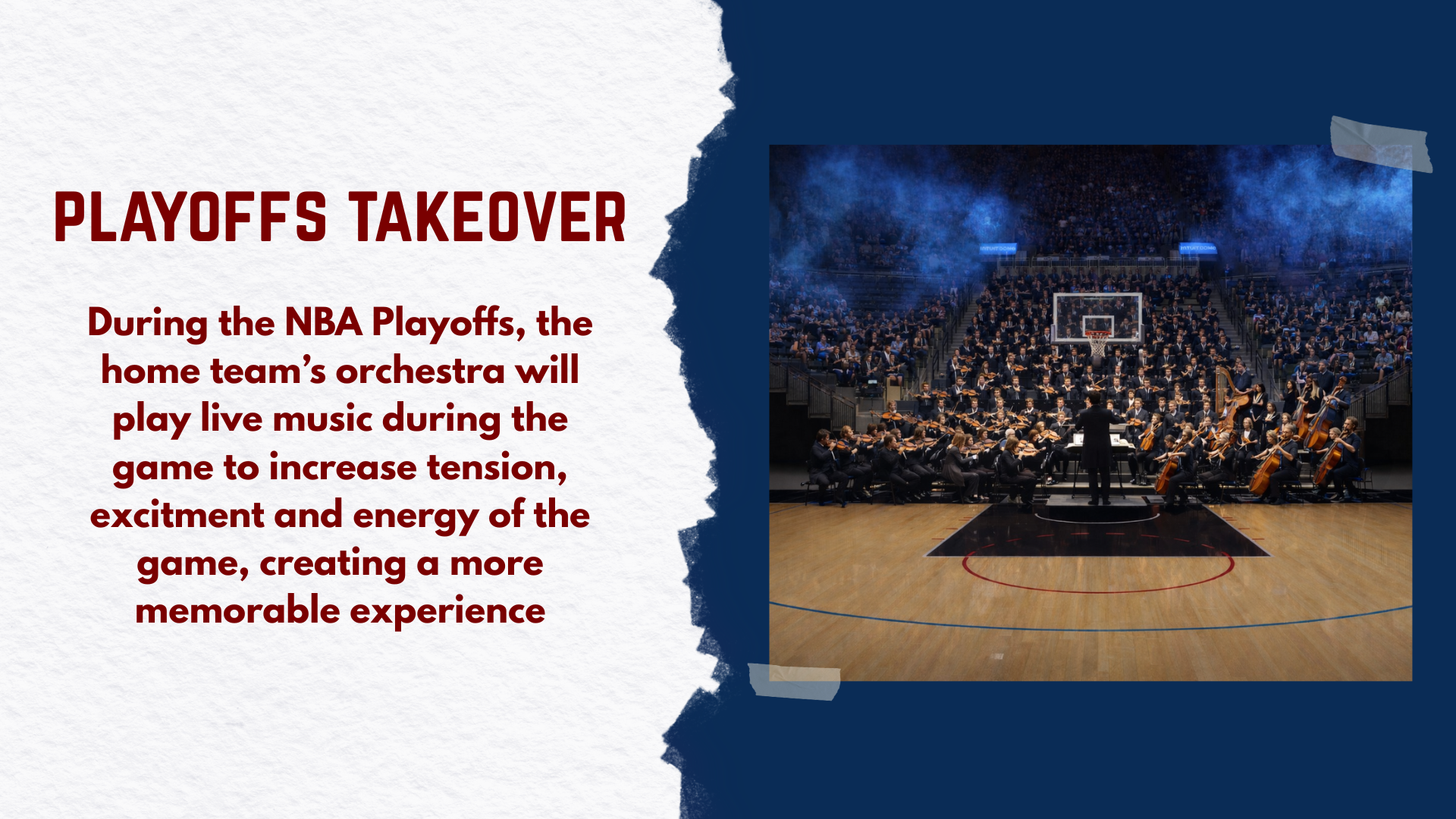 NBA x Philharmonic execution: Playoffs Takeover